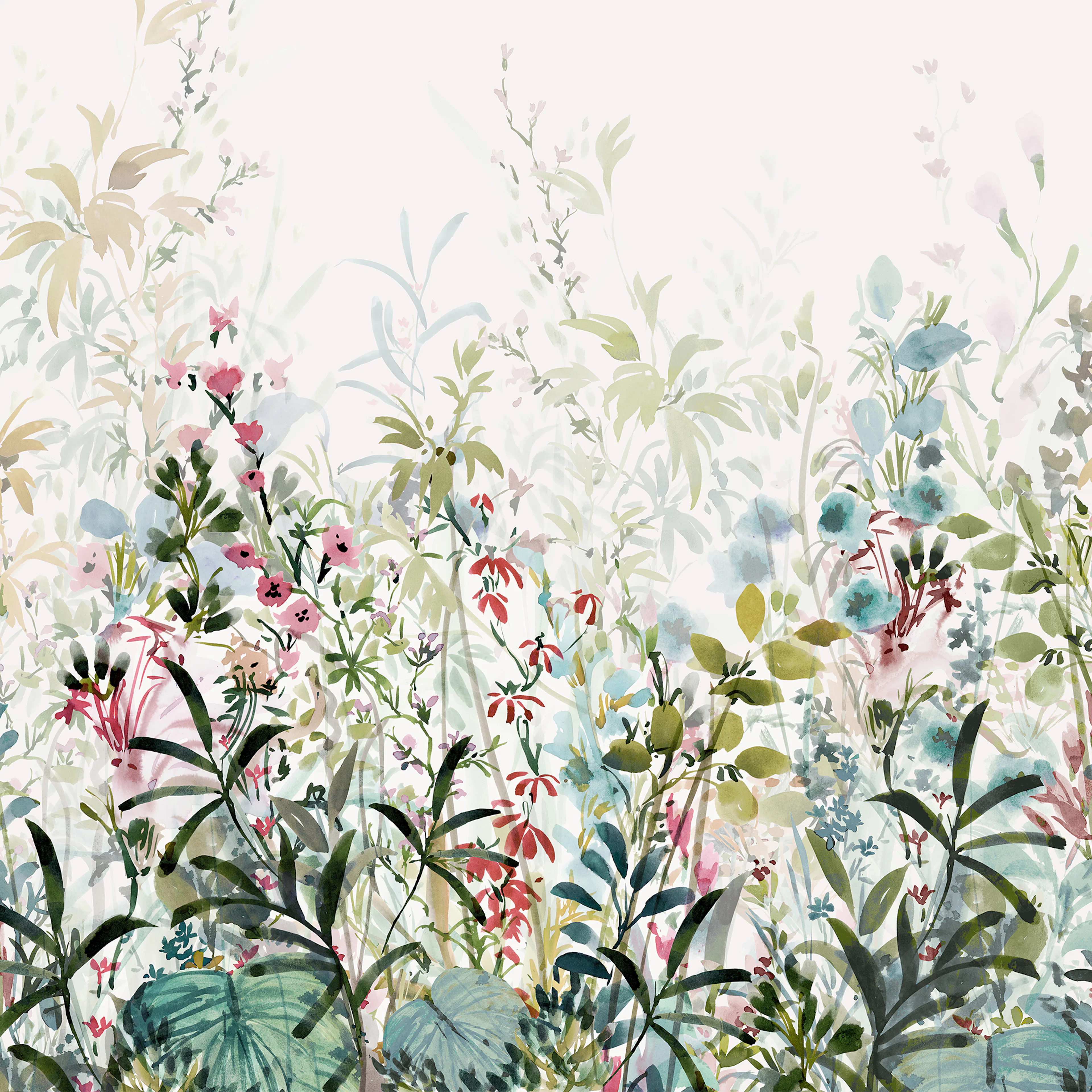 Fototapet Laura Ashley Pointon Fields Flerfärgad 121098