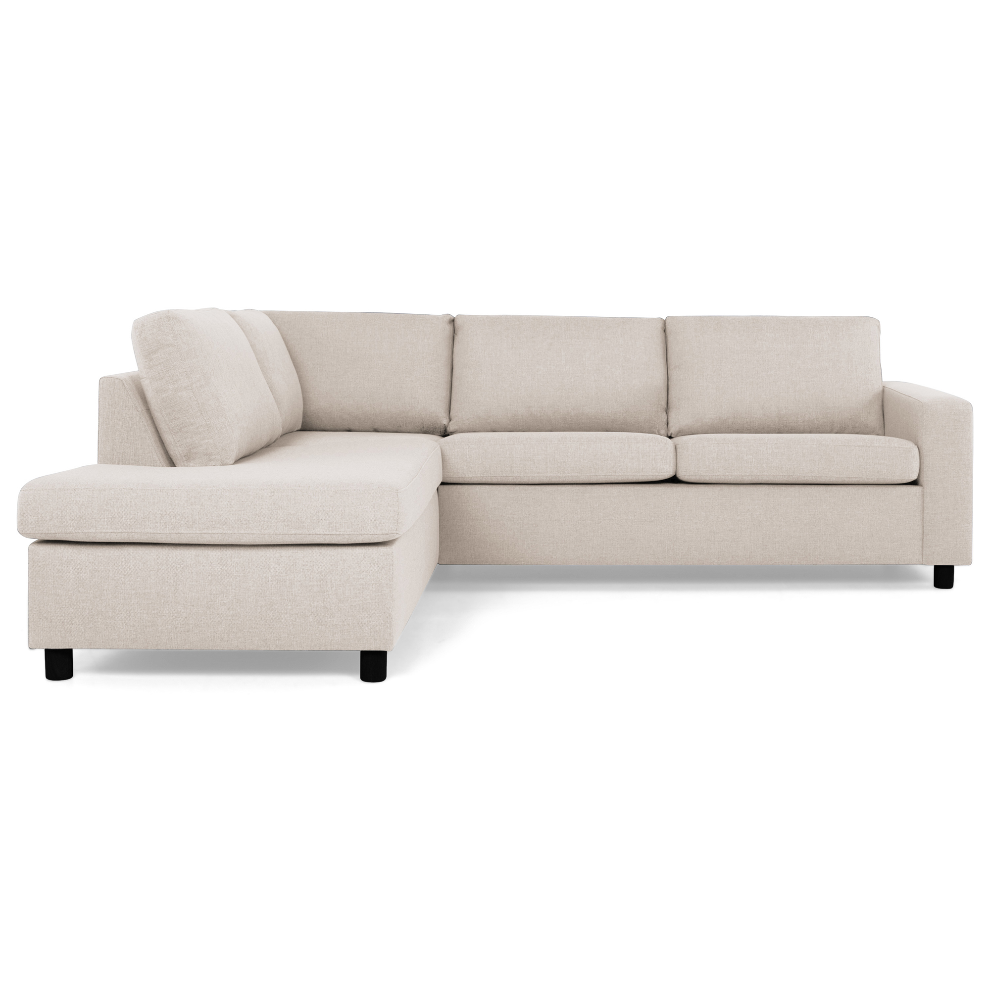 3-sitssoffa Basic Home Crazy L-formad Schäslong 250 cm