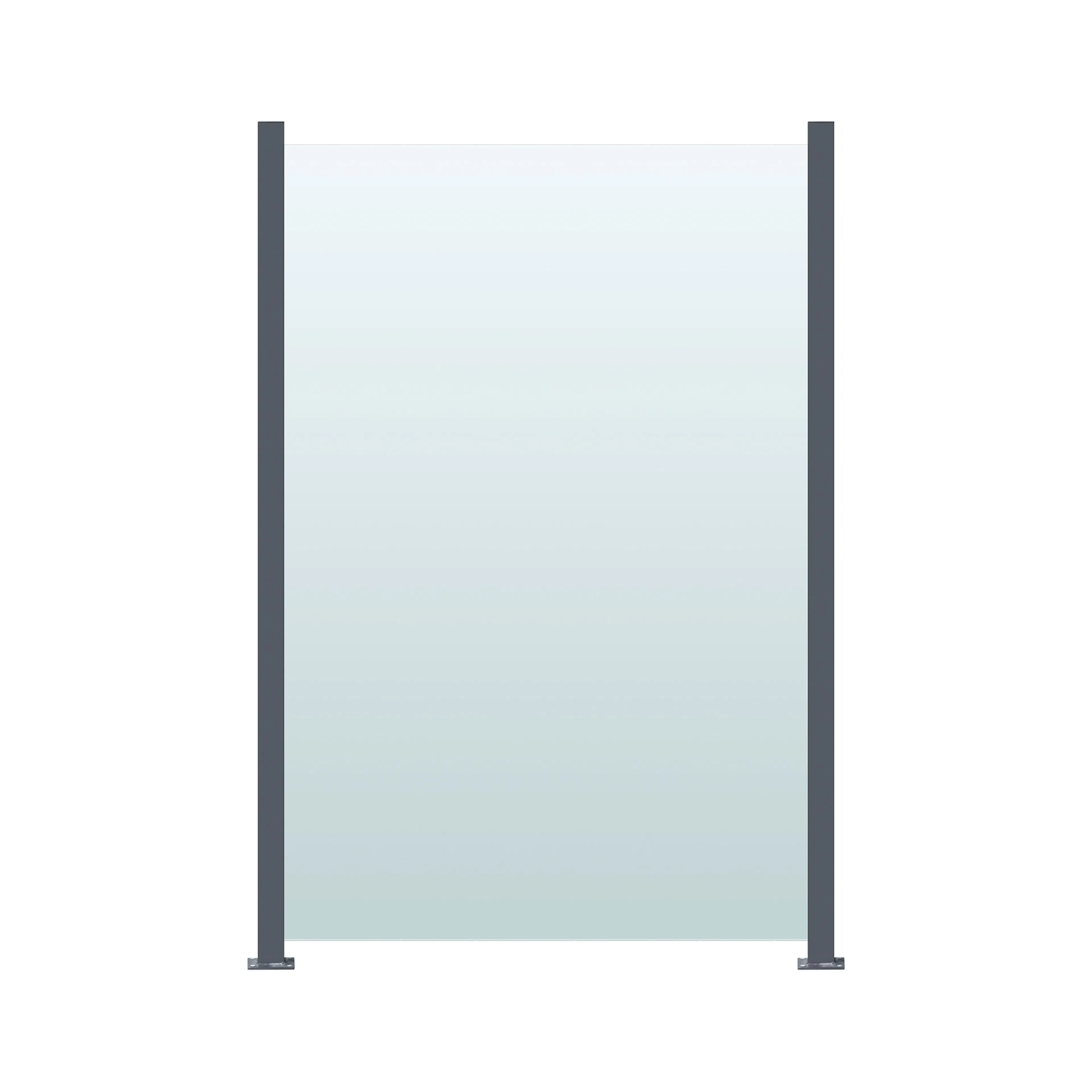 Glasräcke Hortus Klarglas Inkl Modul & Stolpe 100 x 150 cm