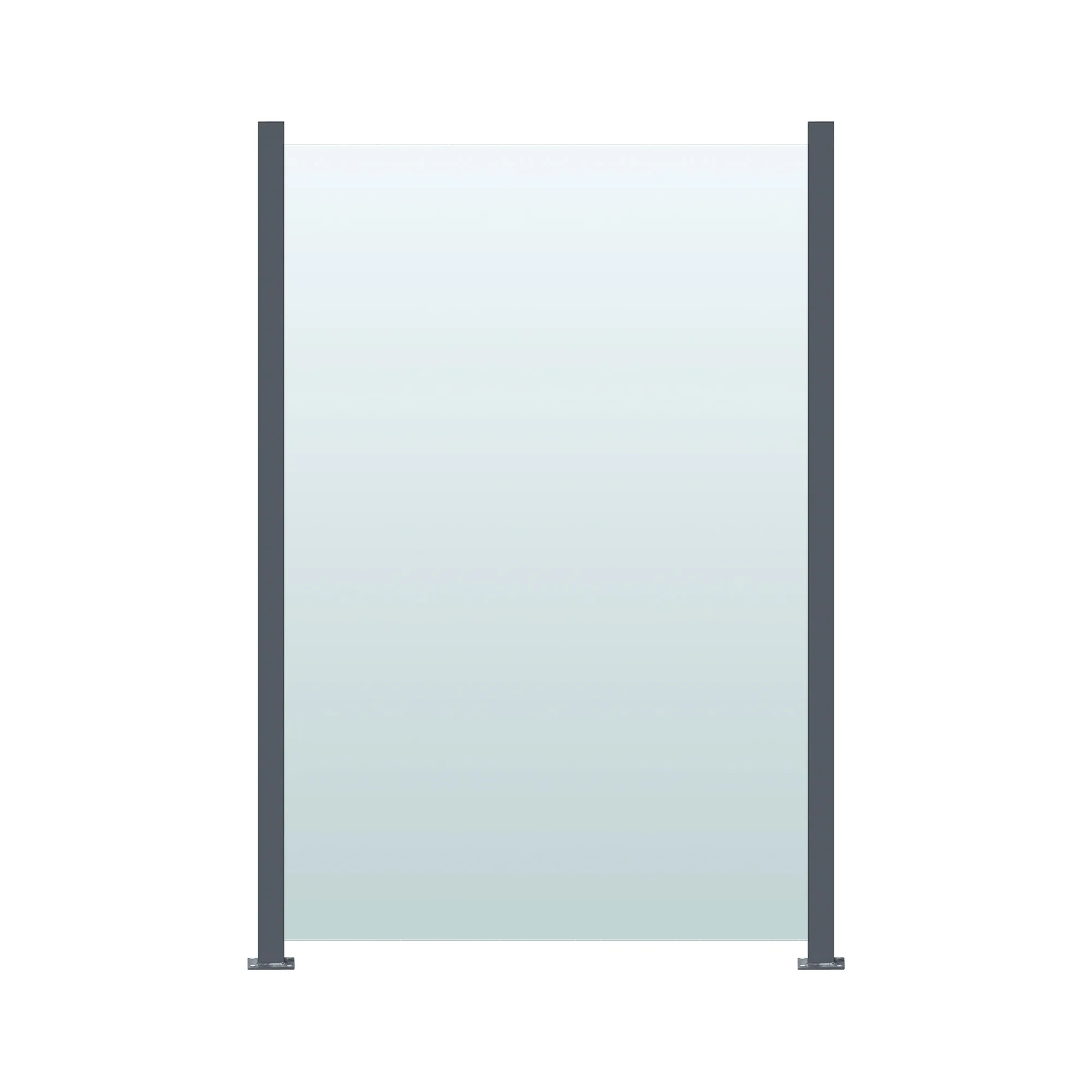 Glasräcke Hortus Klarglas Inkl Modul & Stolpe 100 x 150 cm