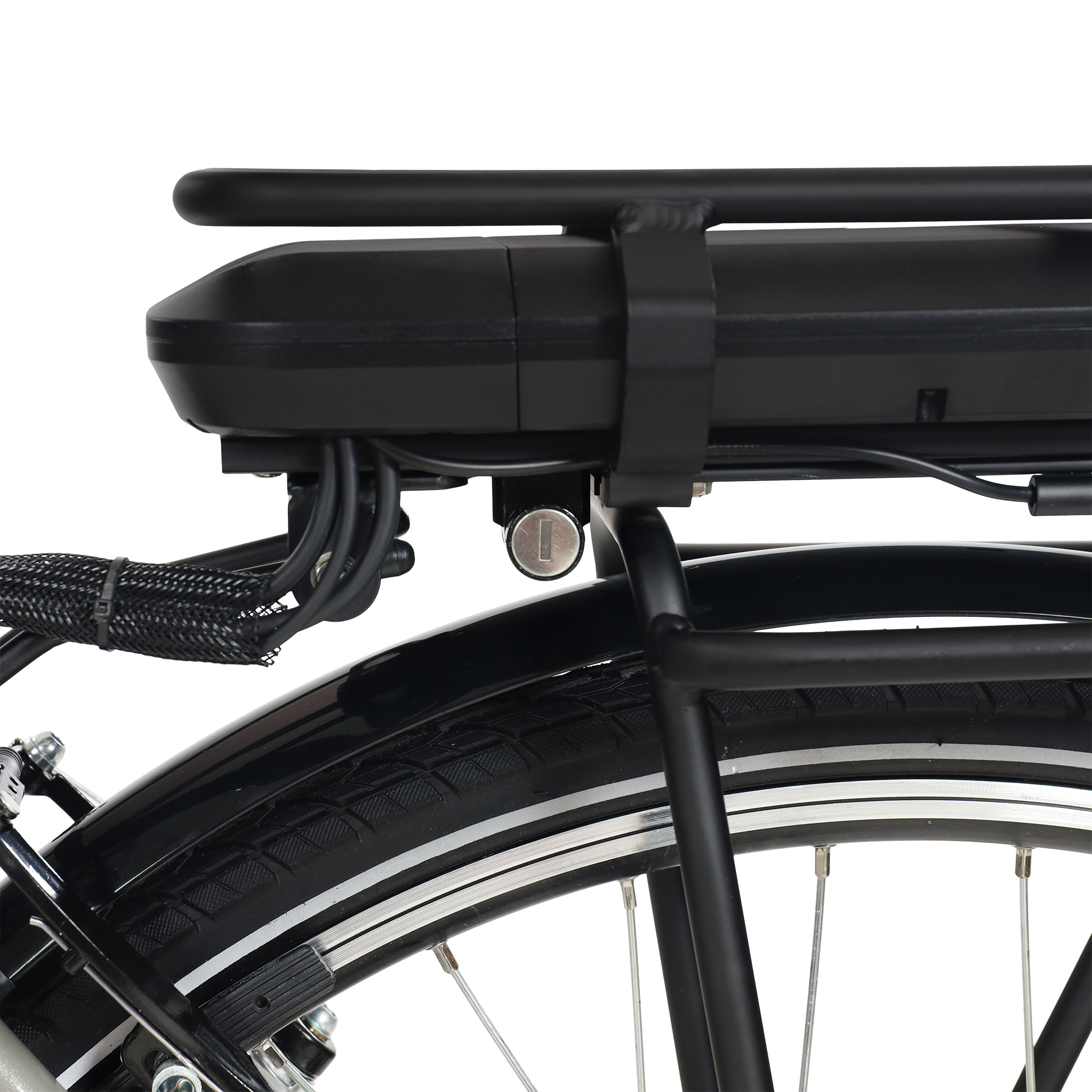 Elcykel Lyfco Herr 28" - Elian 13 Ah Silver