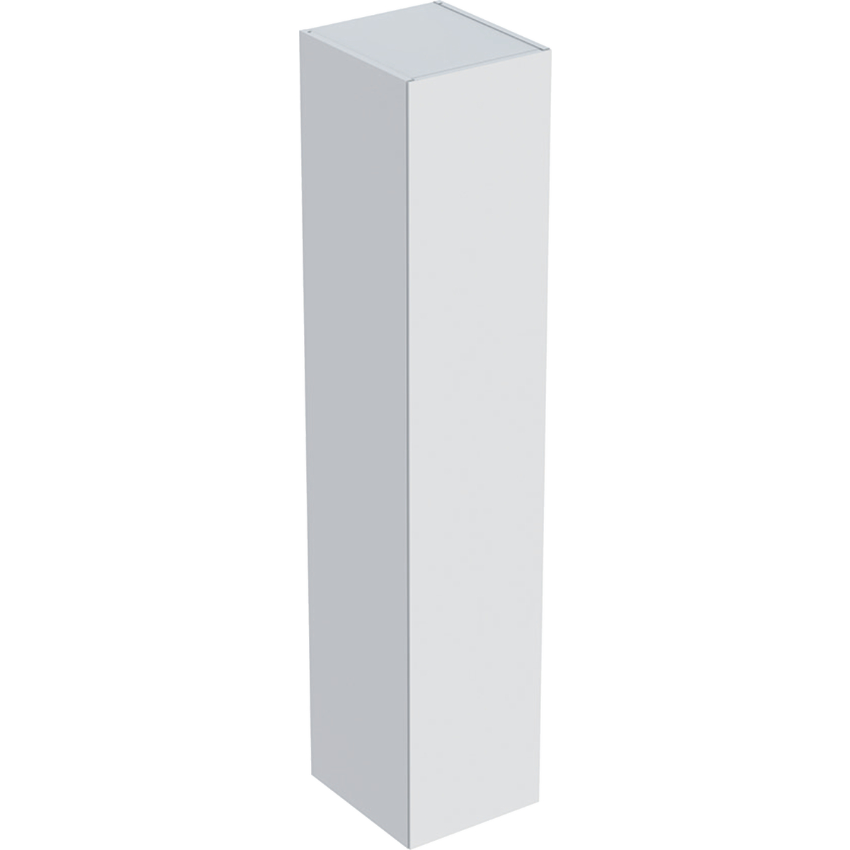 Ifö Elegant högskåp med en dörr: B=33cm, H=165cm, T=36.6cm, Vit