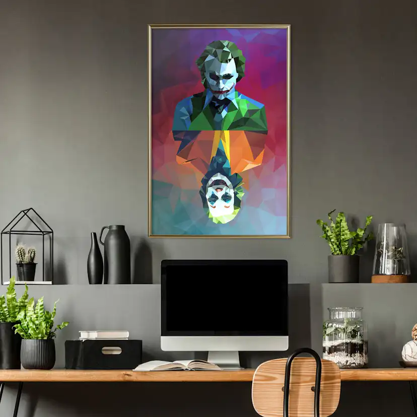 Poster Artgeist Affisch Reflection of Characters