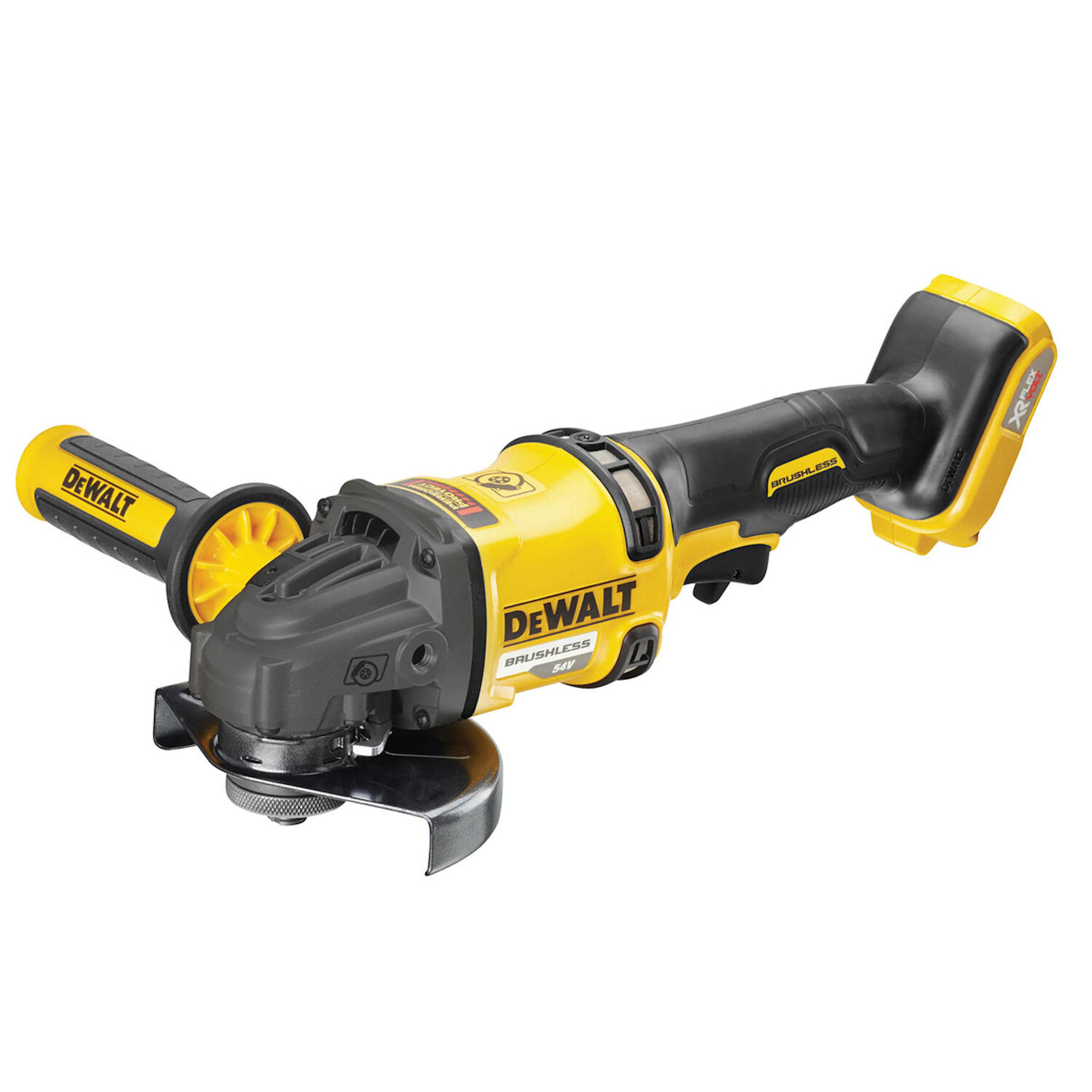 Vinkelslip Dewalt DCG418NT 54V med Väska utan Batteri och Laddare