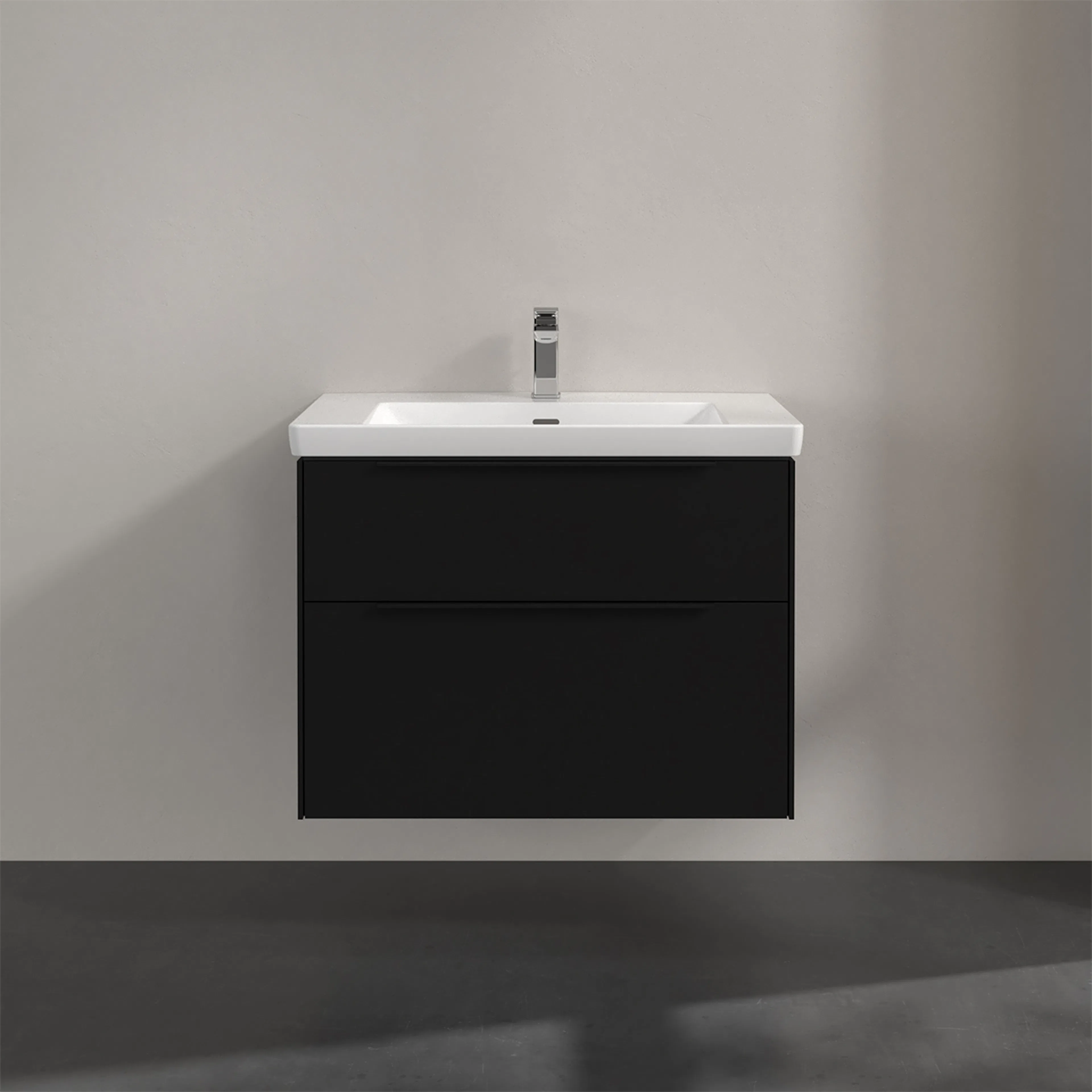 Tvättställsskåp Villeroy & Boch Subway 3.0 med 2 Lådor