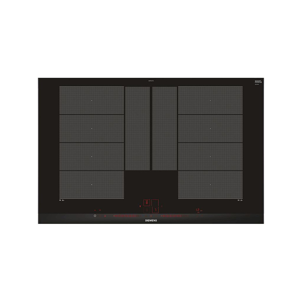 Siemens Ugn- & Hällpaket iQ500 HB579GBR3 + iQ700 EX875LYV1E Induktionshäll Med Pyrolys Självrengöring och FlexInduction