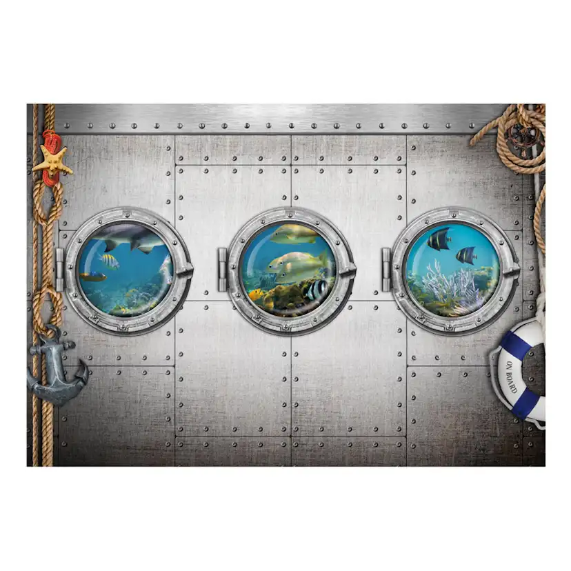 Fototapet Arkiio Självhäftande Portholes