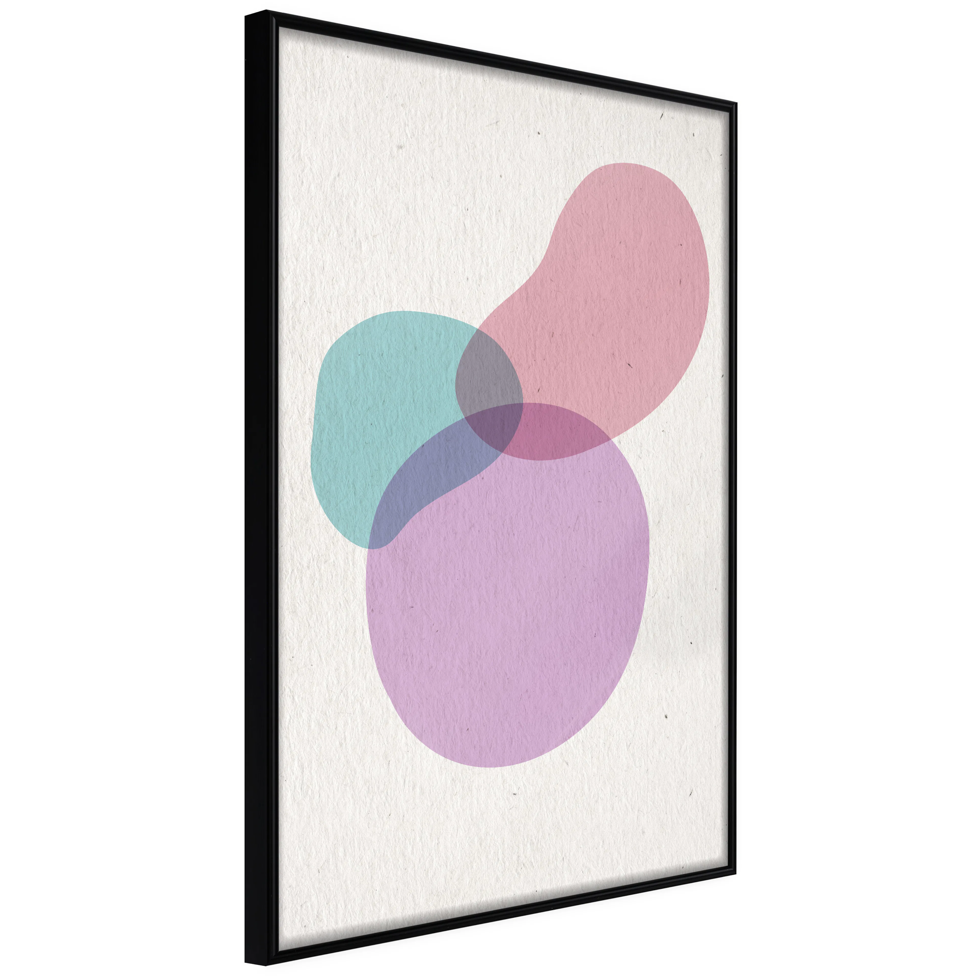 Affisch - Mixture Of Colours [Poster] 20x30 Svart ram, 20x30 cm
