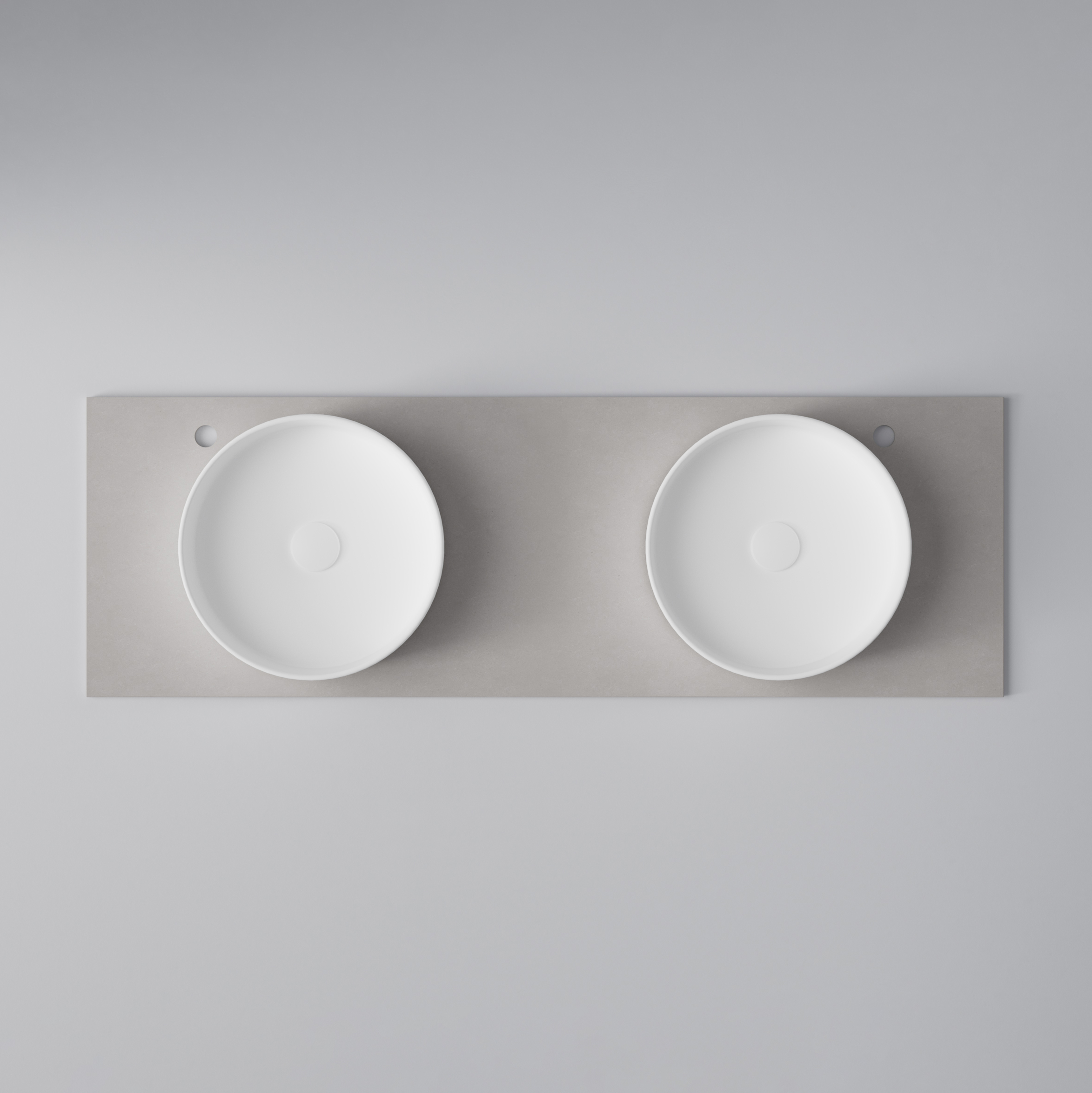Bänkskiva Flow 140 D,
Raw Concrete,
1408x12x460 mm (BxHxD) Raw Concrete, Bredd: 1408mm