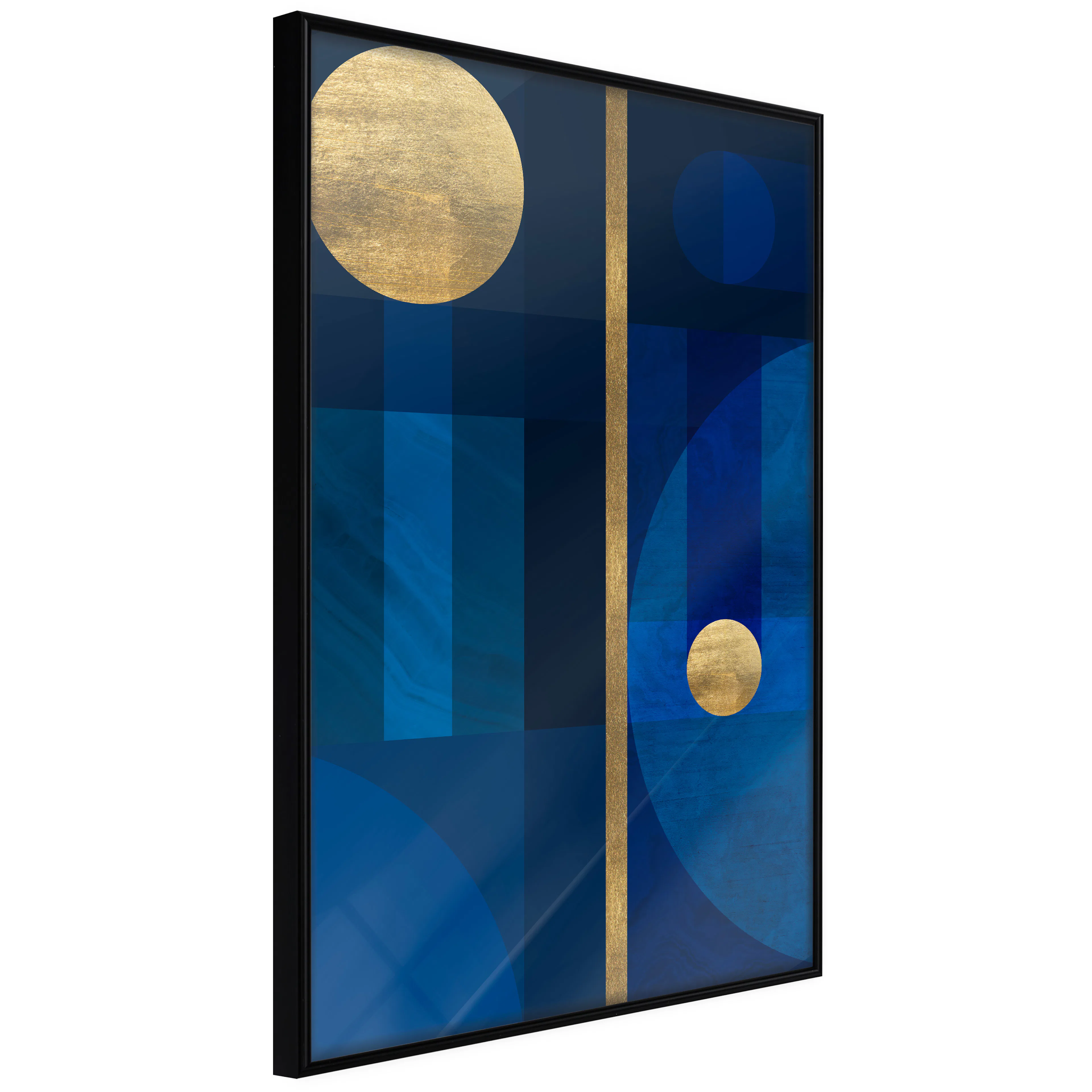 Affisch - Indigo [Poster] 20x30 Svart ram, 20x30 cm