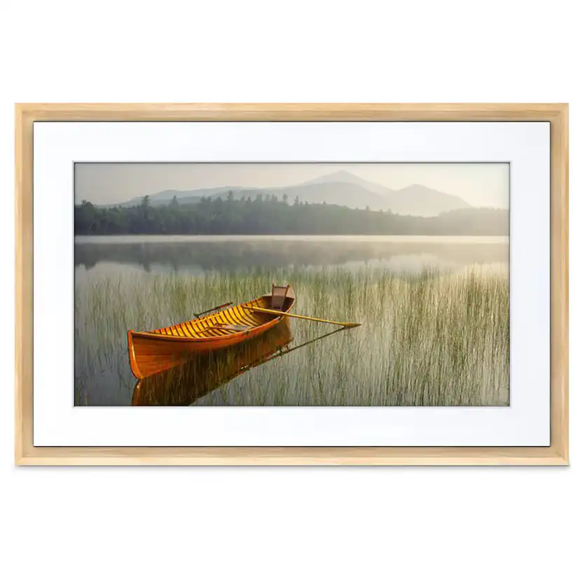 Digital Tavla Netgear Meural Canvas 21-tum Light Wood