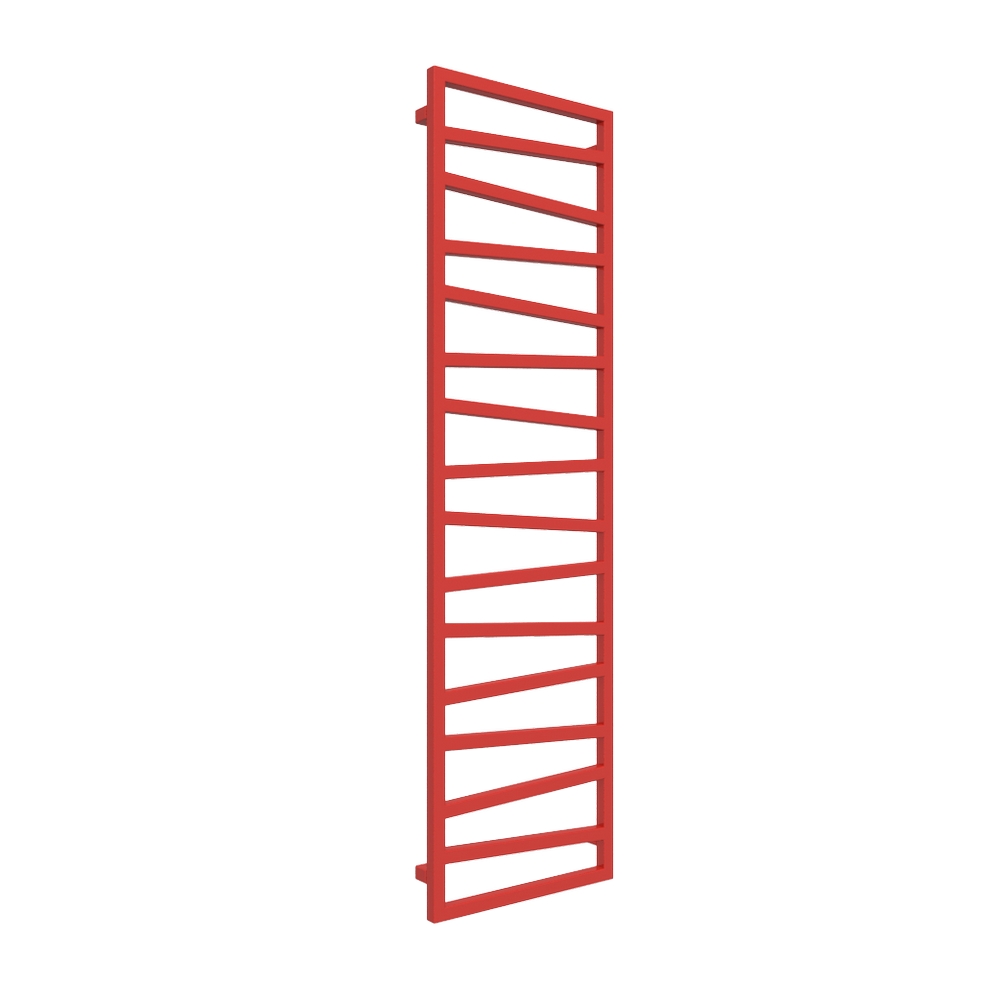 ZigZag El 1780X500 Röd Röd, BxH: 500x1780 mm, 600 W