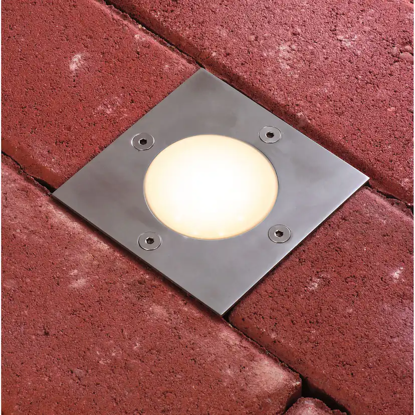 LED Infälld Markbelysning Paulmann Plug & Shine Floor Spot Kvadrat IP67 24V