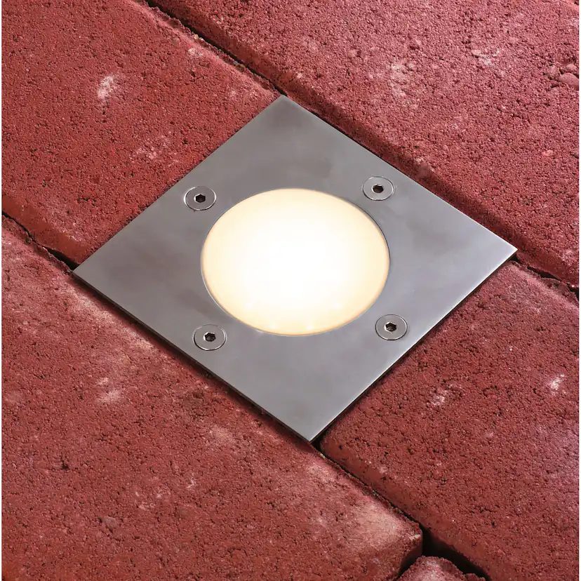 LED Infälld Markbelysning Paulmann Plug & Shine Floor Spot Kvadrat IP67 24V