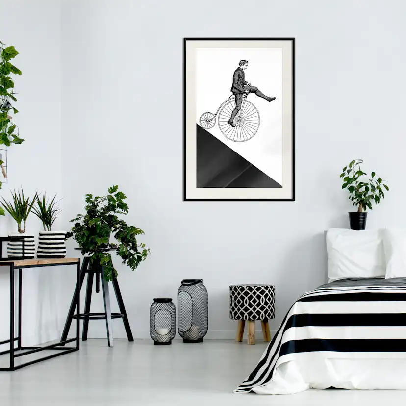 Poster Artgeist Affisch Cyclist