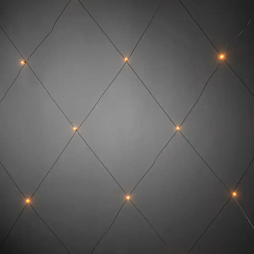 Ljusnät Gnosjö Konstsmide 64 st LED 2x2 m