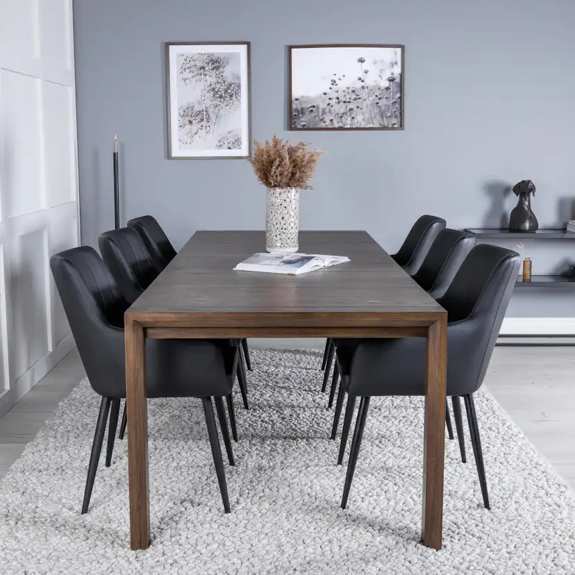 Matgrupp Venture Home Slider med 6st Comfort Stolar
