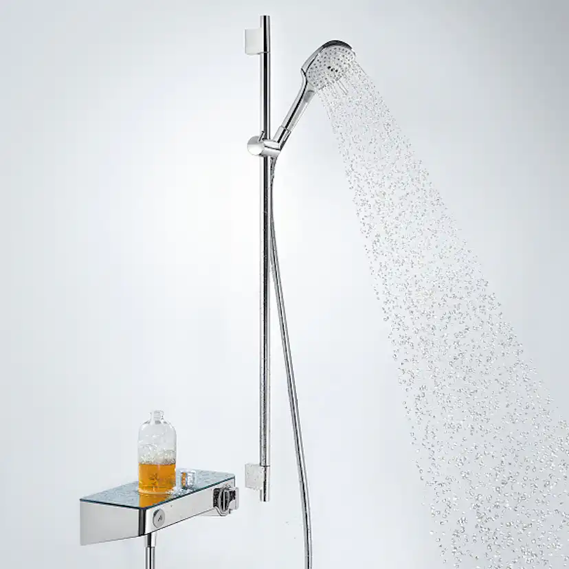 Duschset Hansgrohe Raindance Select E 120 3jet Krom utan EcoSmart