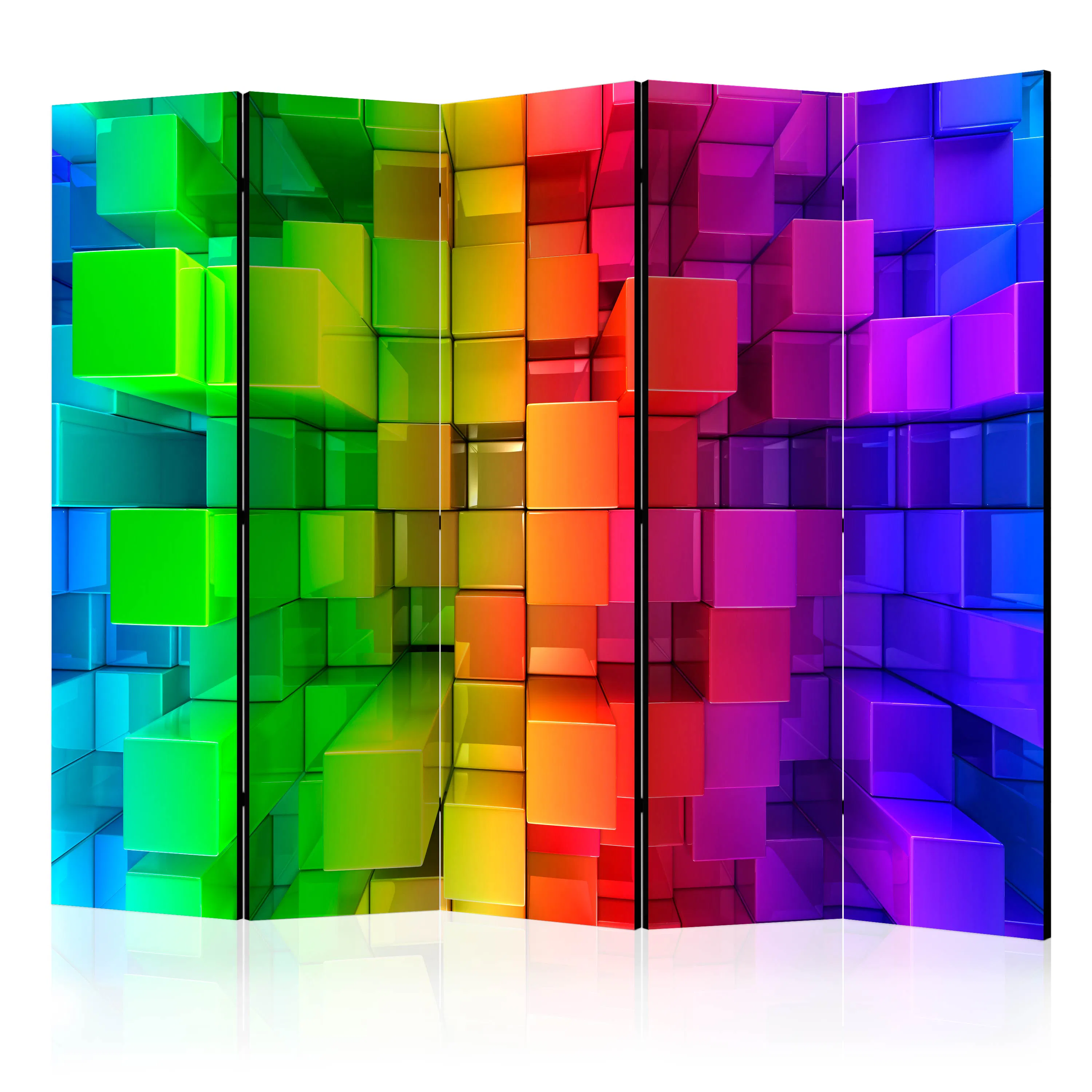 Rumsavdelare Skärmvägg Arkiio Colour Jigsaw II 225x172 cm