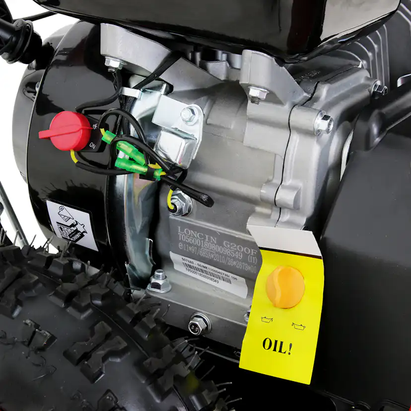 Snöslunga Metalcraft 6,5 HK Loncinmotor Röd