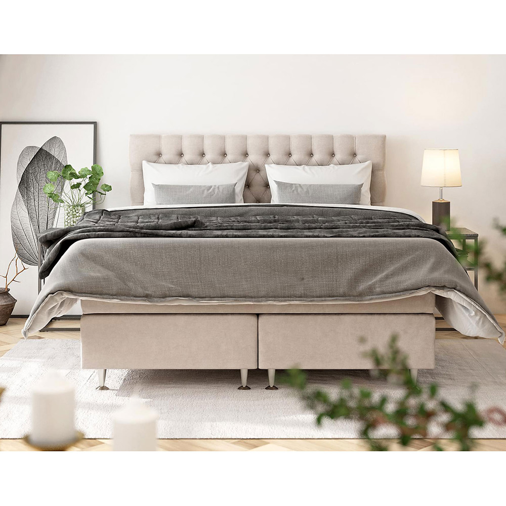 Kontinentalsäng Drömvik Celine Latex 180x200 med Sänggavel
