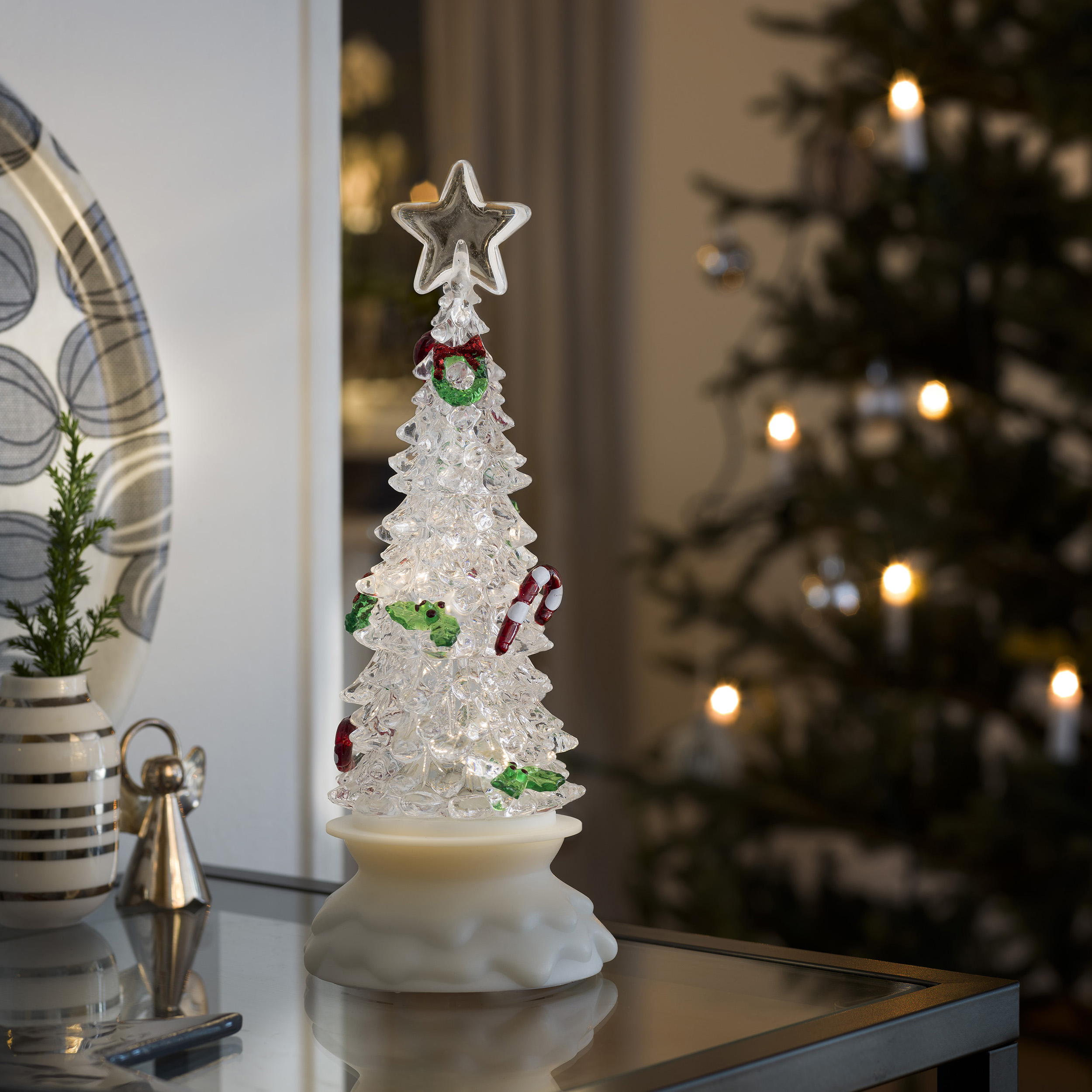 Julbelysning Gnosjö Konstsmide Julgran med Godis