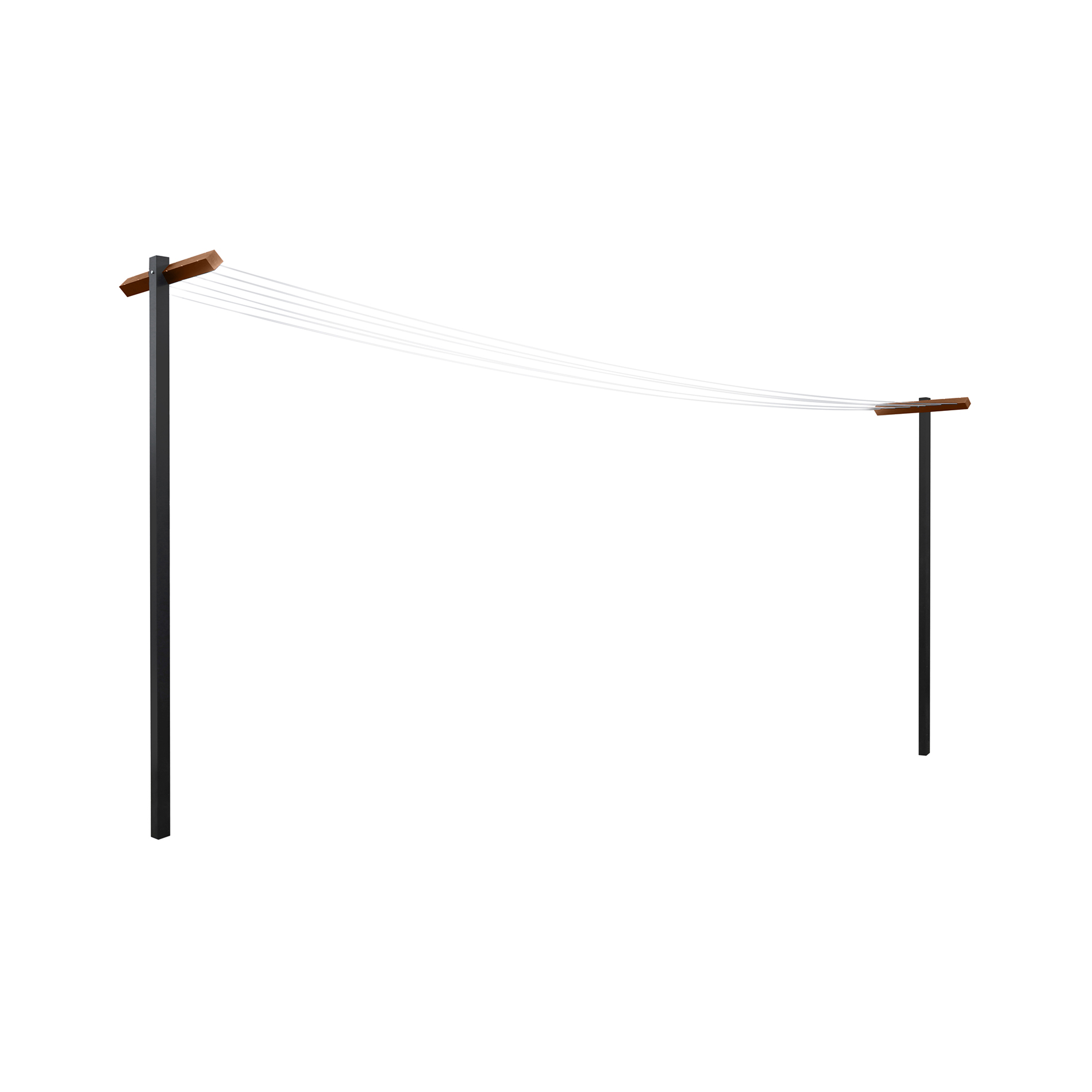 Torkställning Green It Aluminium Mahogny