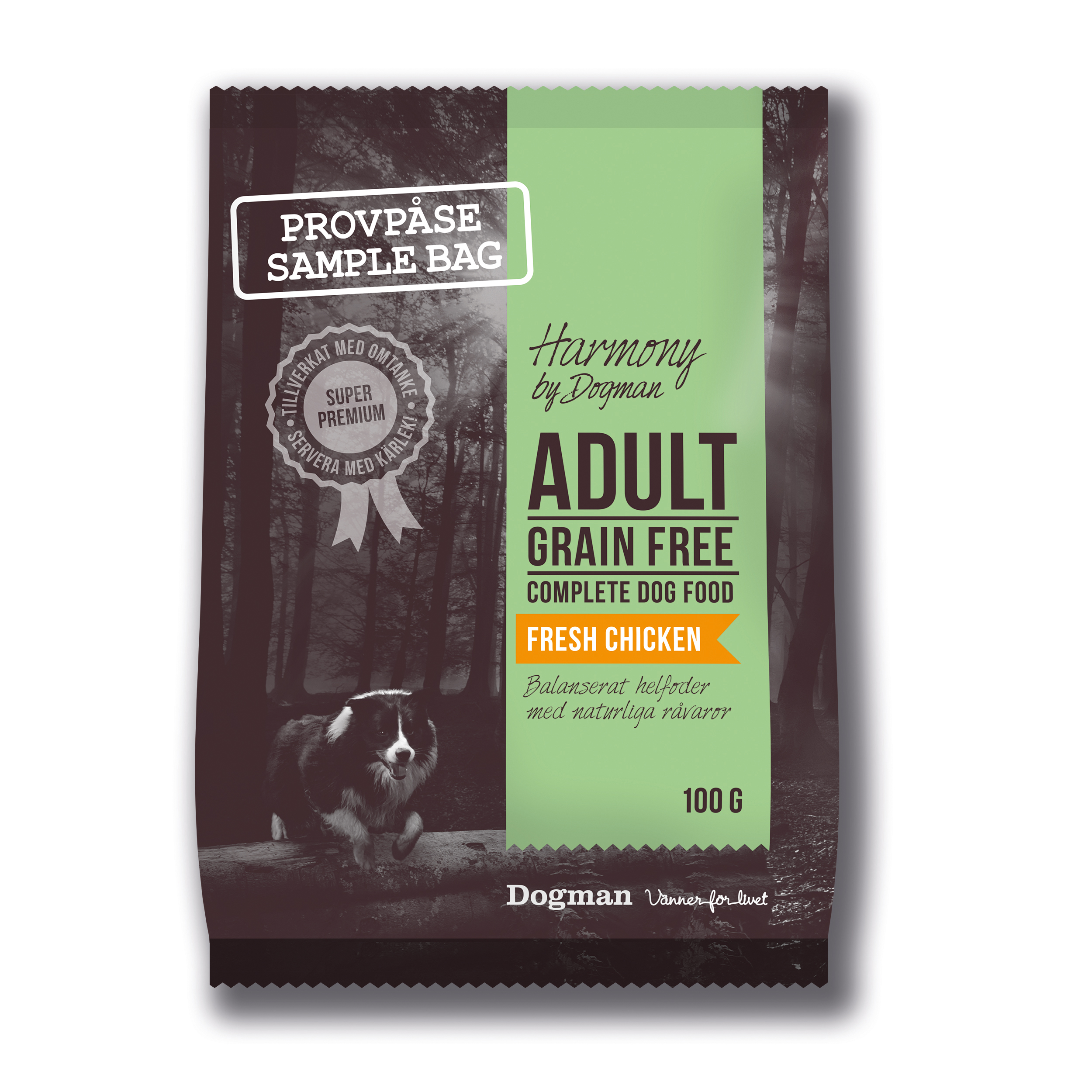 Provpåse Harmony Adult 100 g