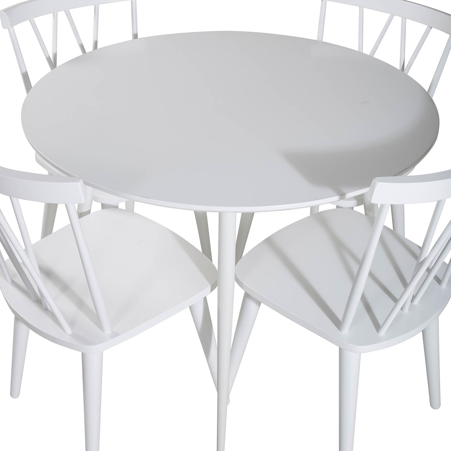 Matgrupp Venture Home Plake2 med 4 Laura Stolar Polyestertyg Runt