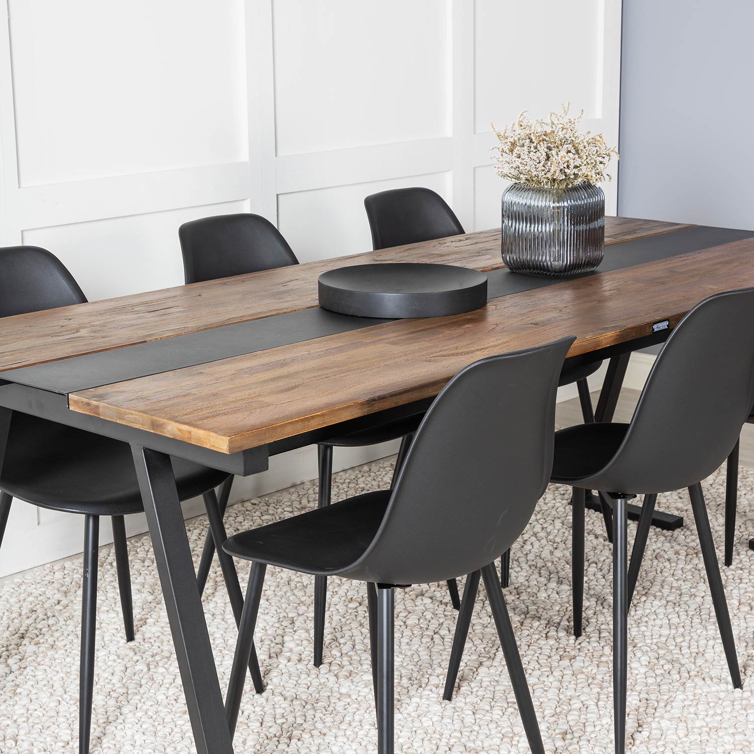 Matgrupp Venture Home Jane med 6 Pop Stolar