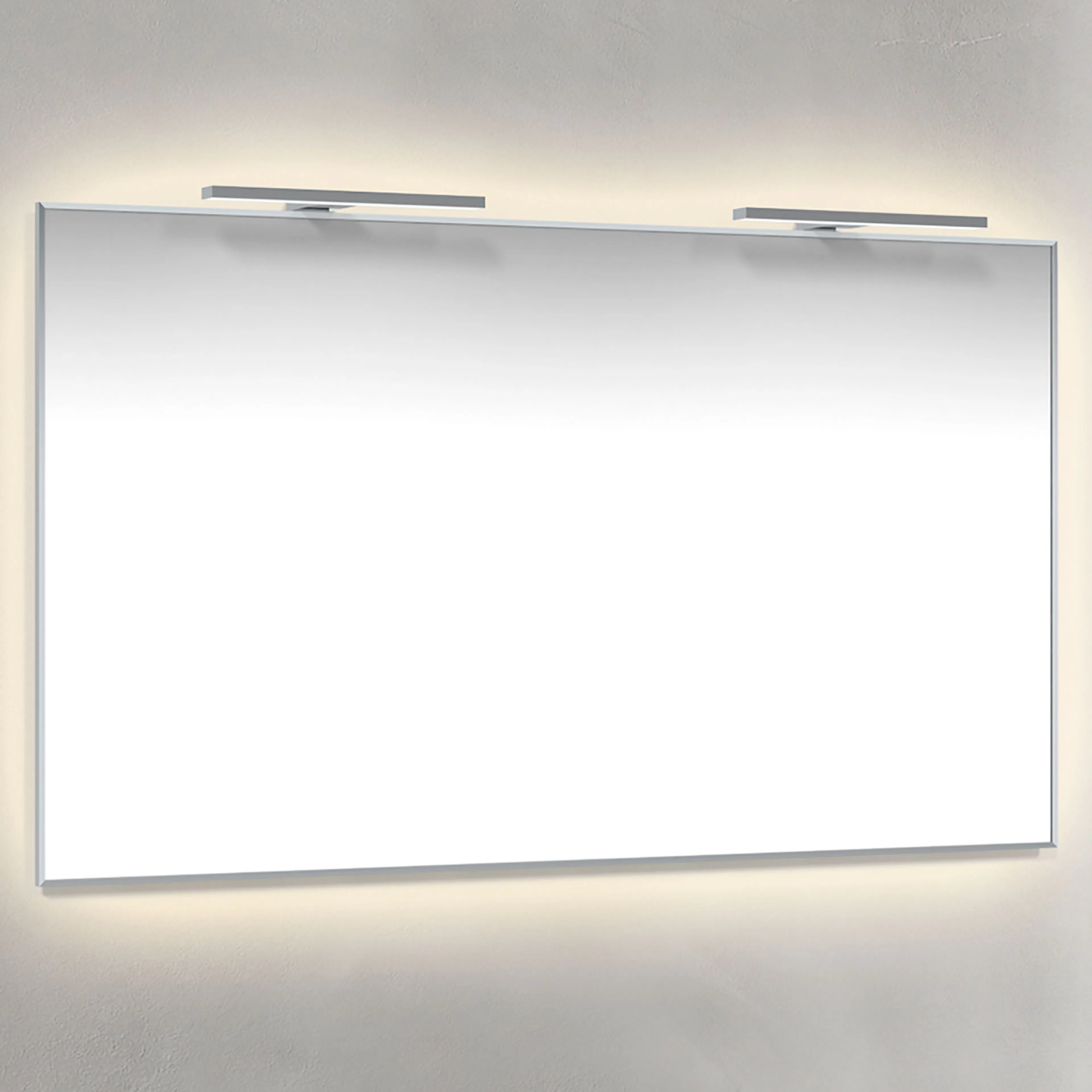 Spegel Macro Design Crown Ambilight T-belysning Med Ram