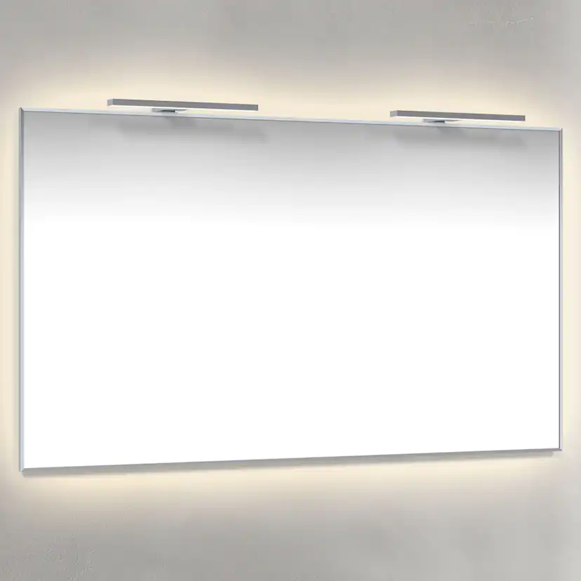 Spegel Macro Design Crown Ambilight T-belysning Med Ram