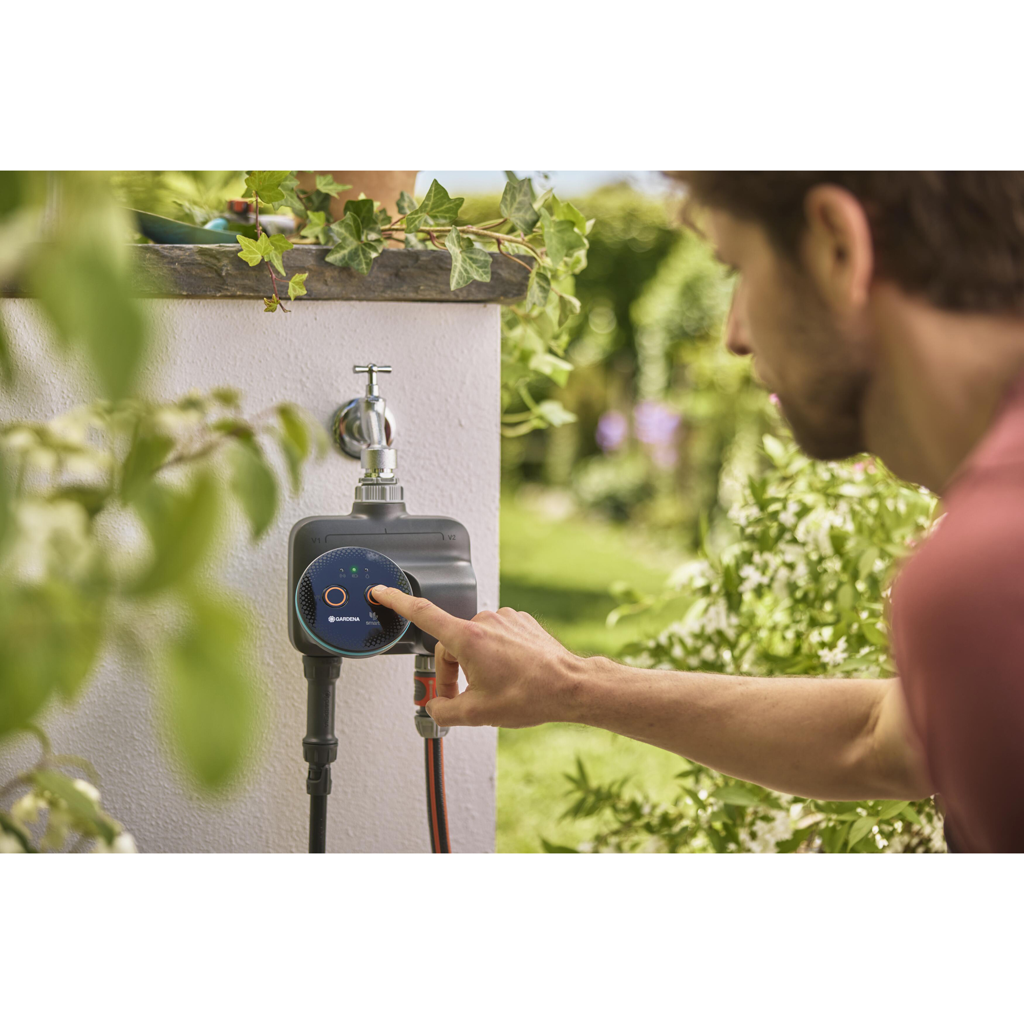 Bevattningsdator Gardena Smart Dual Set Med Gateway