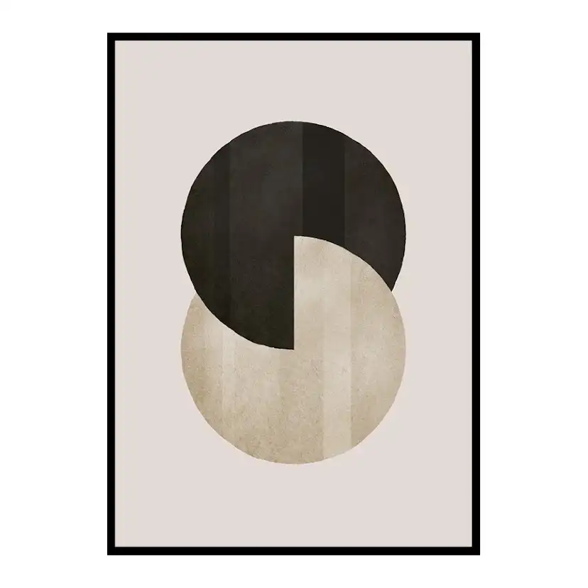 Poster Gallerix Abstract Cuts No1