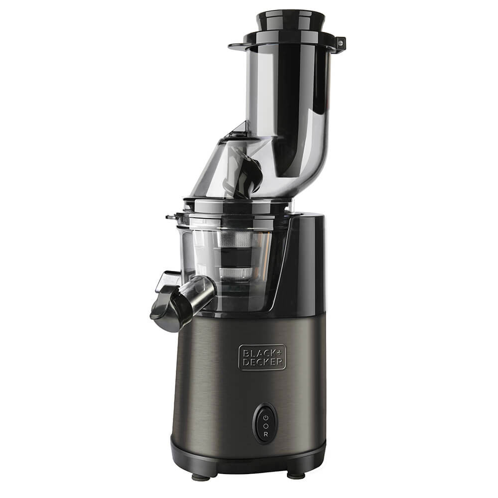 Slow Juicer BLACK+DECKER Borstat stål