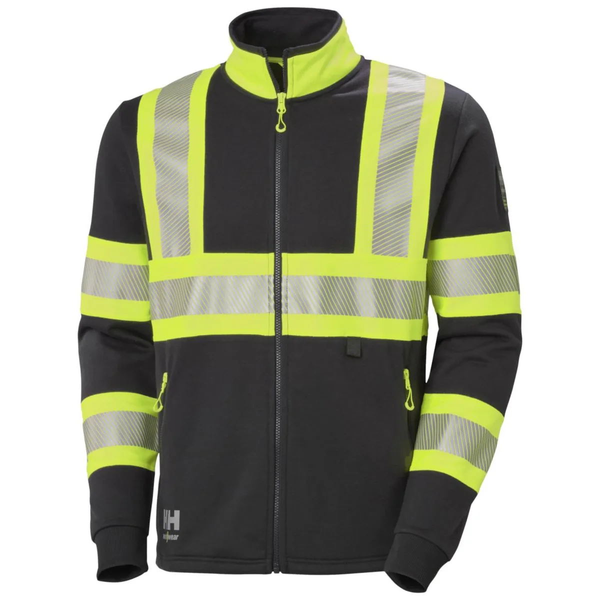 TRÖJA HH 79274-369 ICU HELZIP GUL STL S Storlek: S