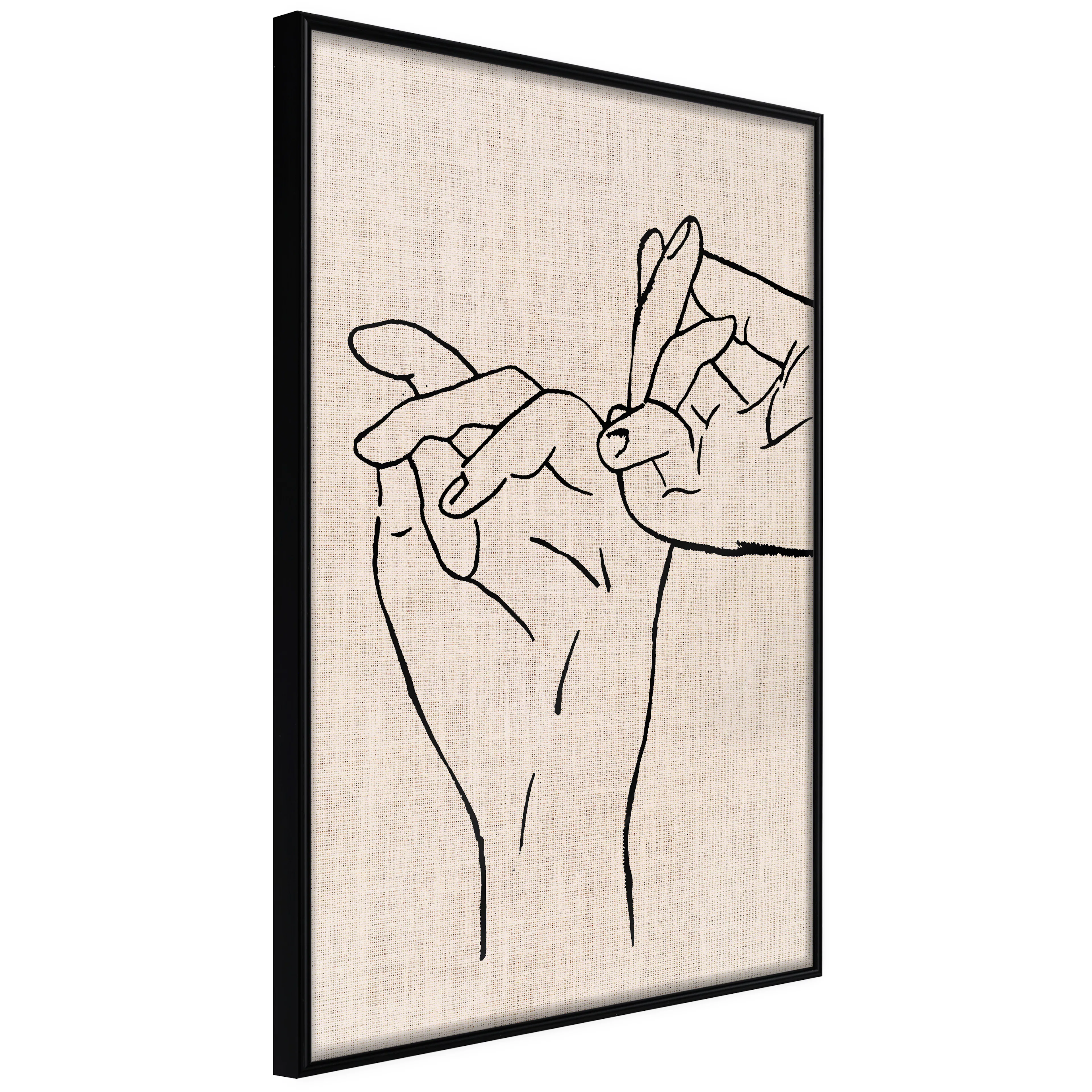 Affisch - Always Together [Poster] 30x45 Svart ram, 30x45 cm