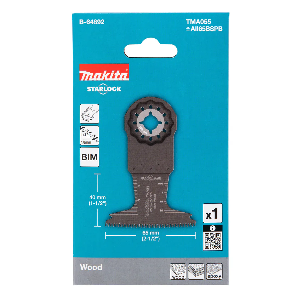 Multiblad Starlock Makita Trä/Metall Bim 20Mm