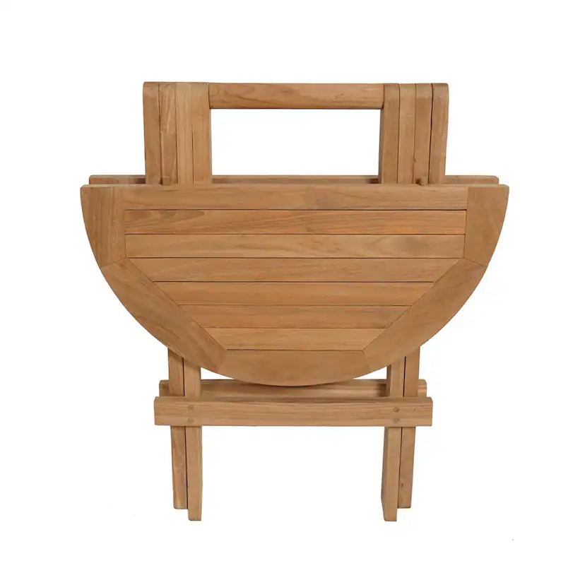 Trädgårdsbord Baltic Garden Tropea fällbart sidobord Ø50 cm