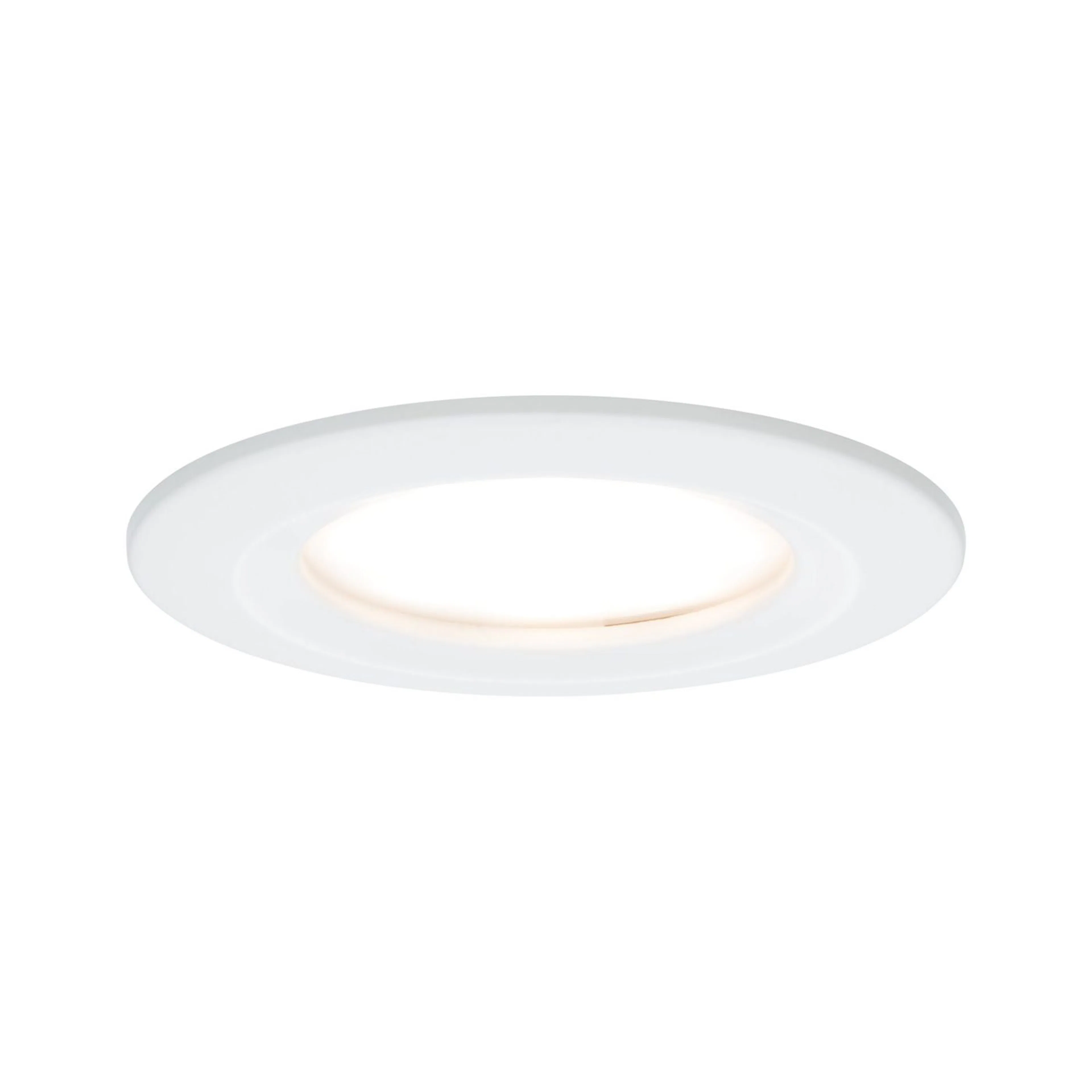 Downlight Paulmann Nova Coin Rigid Matt vit, 78 mm, Fast, Ja, 1x6 W