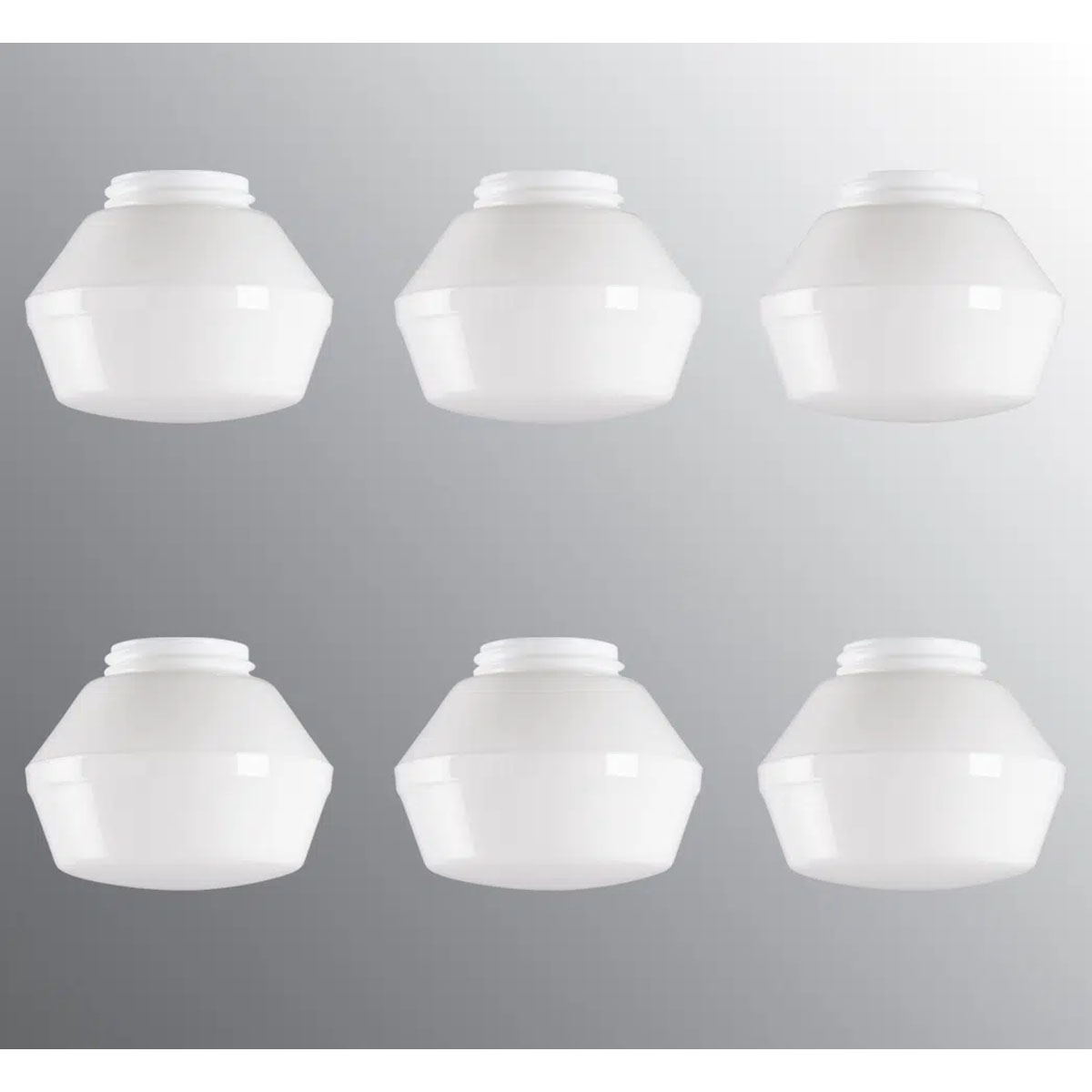 Kupa Ifö Electric Blank Opal Glob 84,5 mm 6-pack