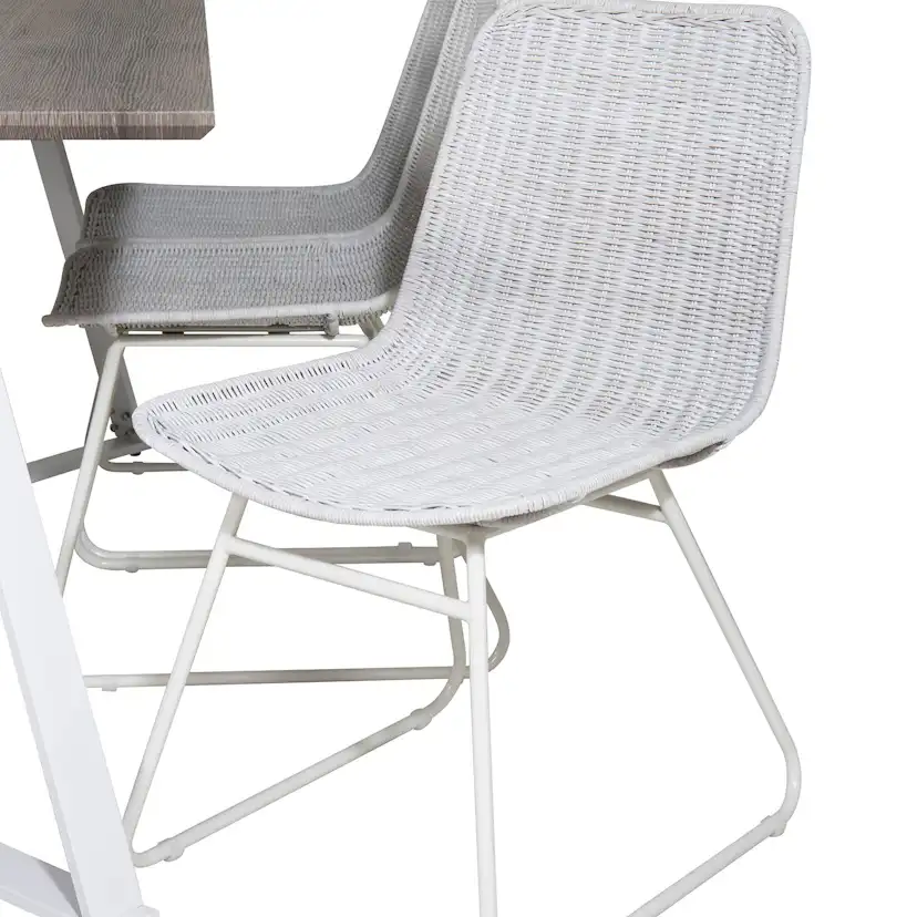 Matgrupp Venture Home Madde med 6 Cornelia Stolar