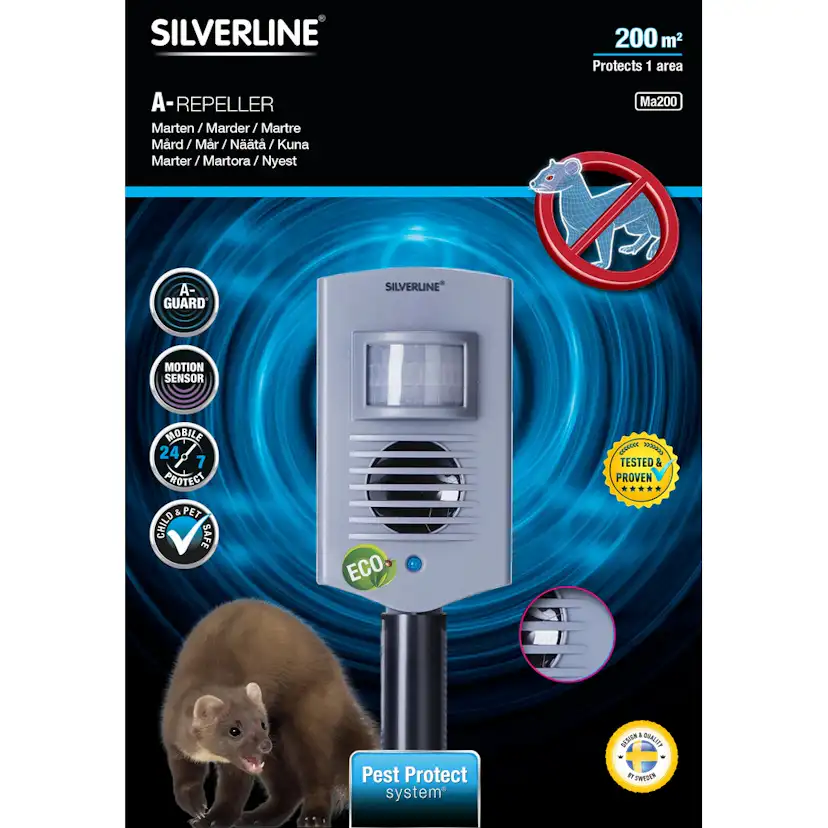 Avskräckare Silverline Mård Ma200