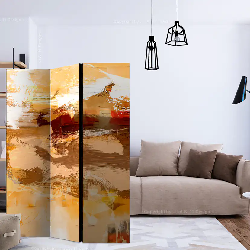 Rumsavdelare Skärmvägg Arkiio Desert Storm 135x172 cm
