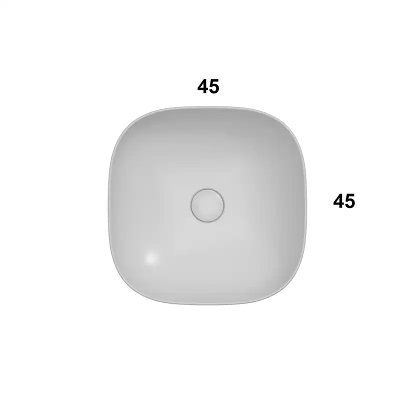 Tvättställ Globo T-Edge Rektangulärt