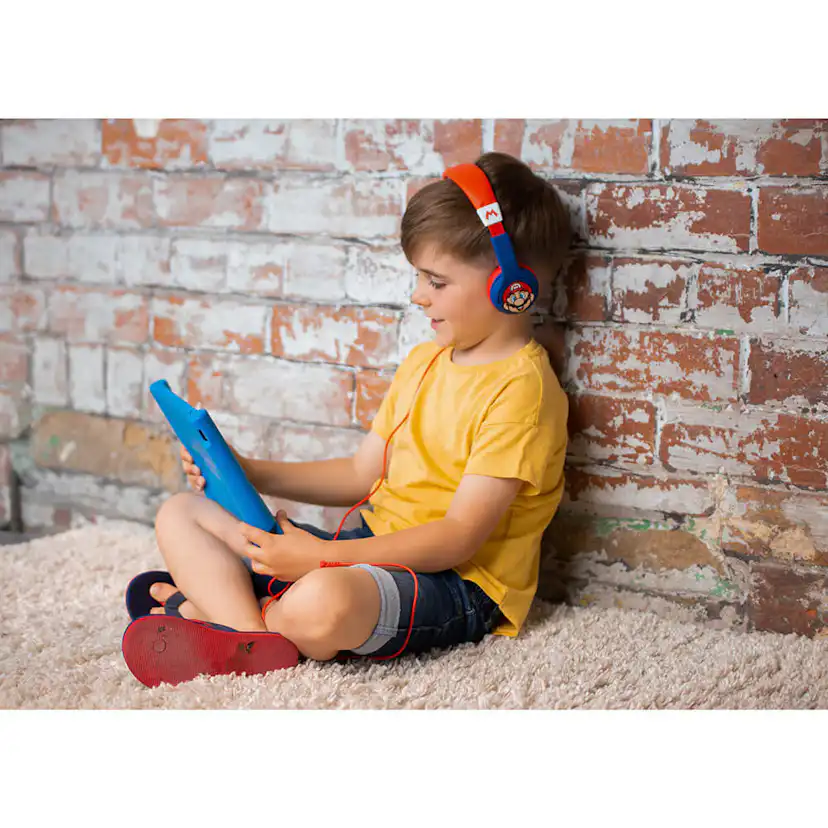 Hörlur SUPER MARIO Junior On-Ear 85dB Mario