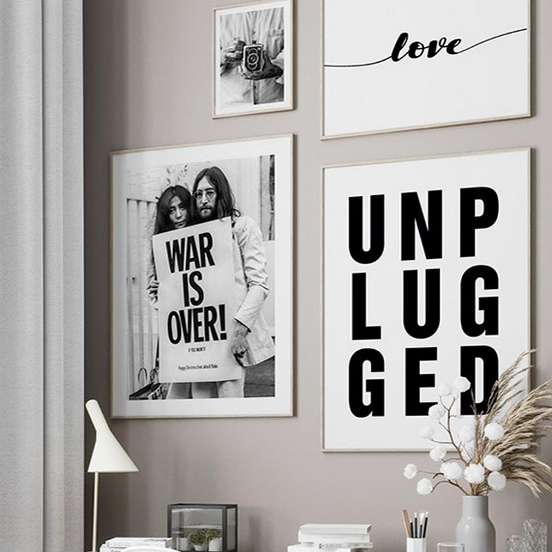 Poster Gallerix John Lennon Yoko Ono