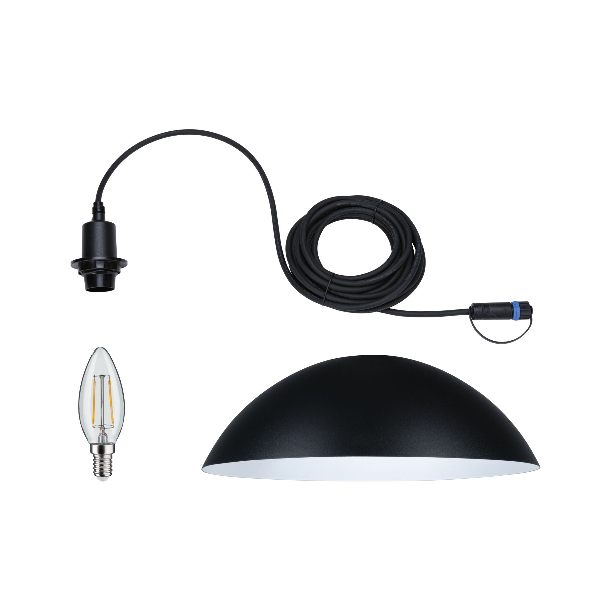 Pendellampa Paulmann Mapalo Plug & Shine IP44 24V
