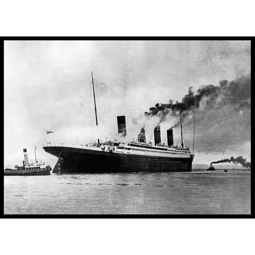 Poster Gallerix Titanic Leaving Southampton