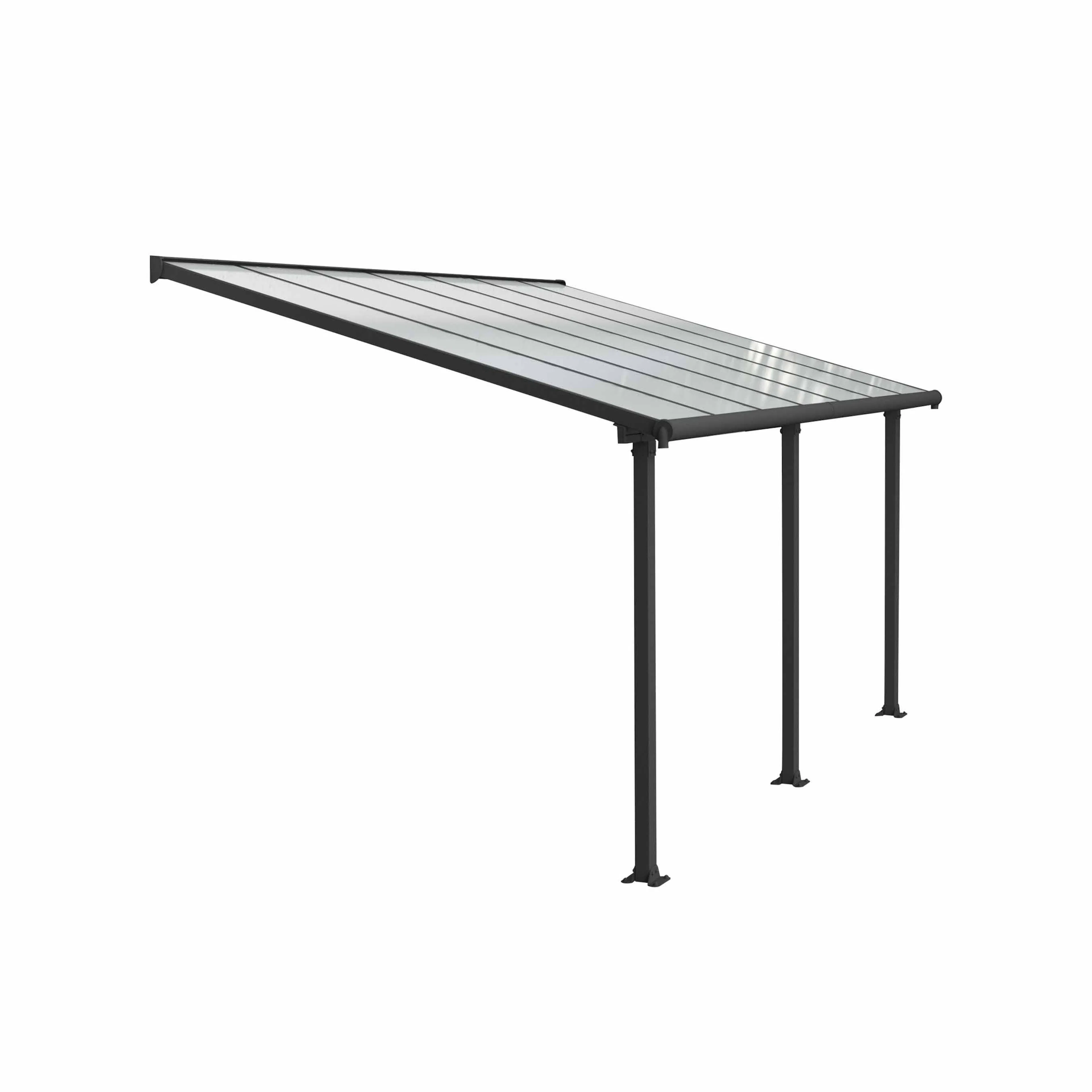 Olympia Kompletta Altantak Grå 13 kvm Mörkgrå 425 cm